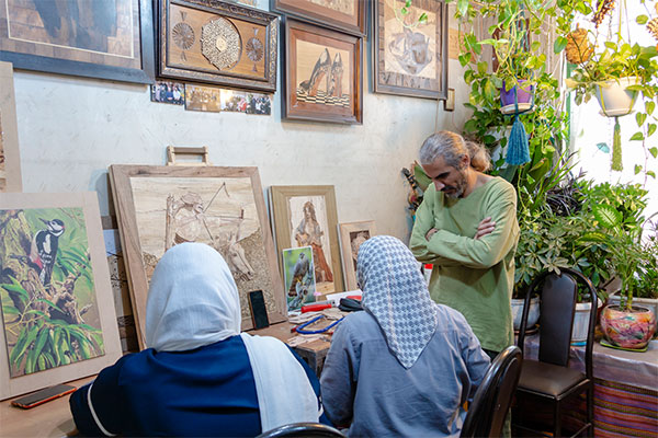 بهترین آموزشگاه معرق کاری در تهرانپارس