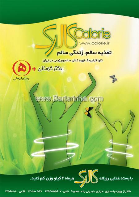 تهیه غذای کالری - دکتر کرمانی