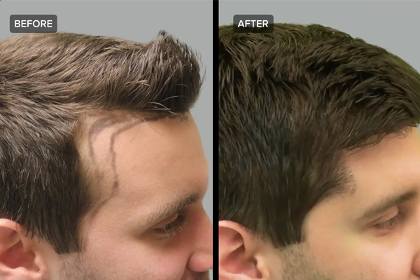 تعداد گرافت‌های موردنیاز برای کاشت مو