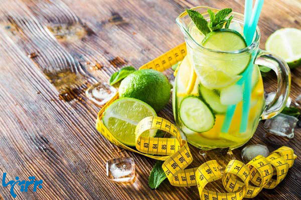 نوشیدنی رژیمی با لیمو
