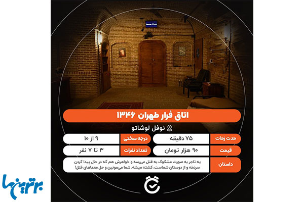 اتاق فرار طهران 1346 در نوفل لوشاتو