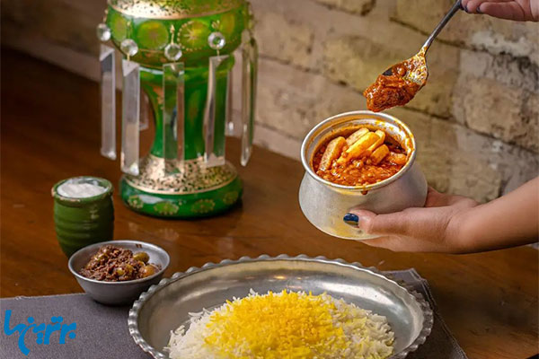 چلو خورش قیمه