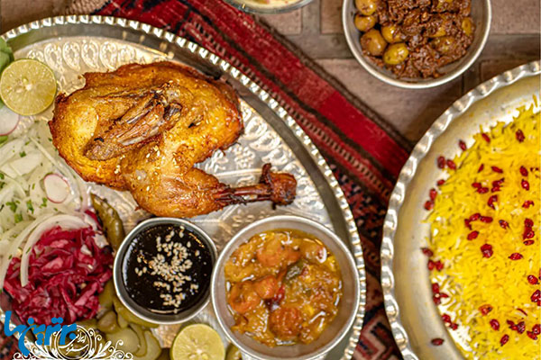 زرشک پلو با مرغ