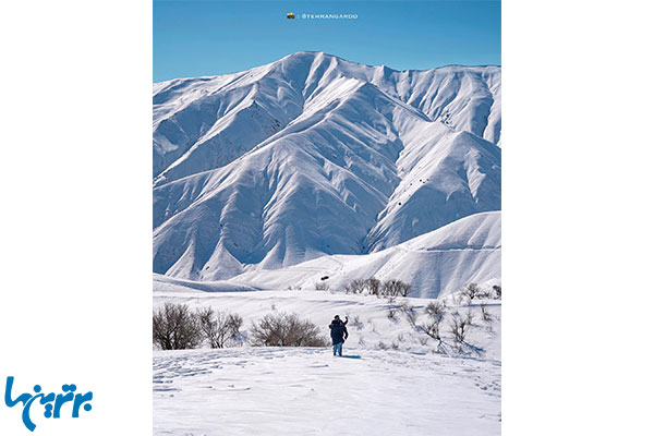 با ماشین کجا بریم برف بازی