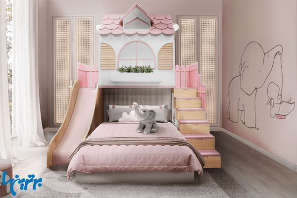 طراحی اتاق خواب دختر بچه