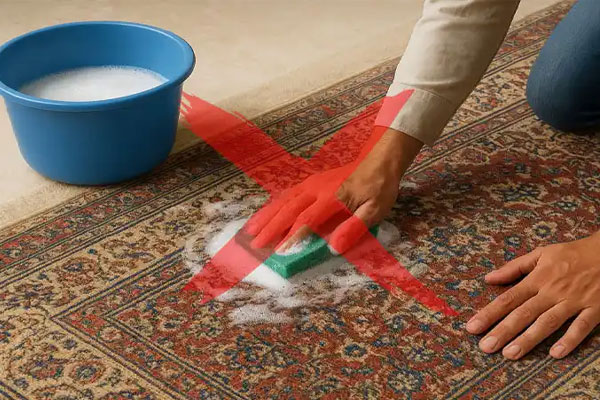 در شستن فرش چه مواردی موجب آسیب به آن میشود؟