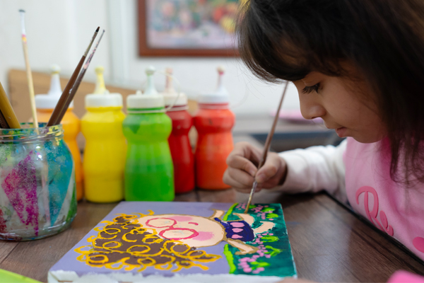 انواع تکنیک های نقاشی رنگی