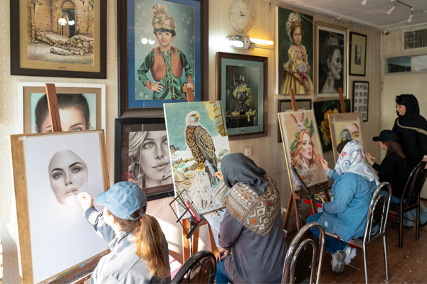 نقاشی رنگی مثل حرفه‌ای‌ها