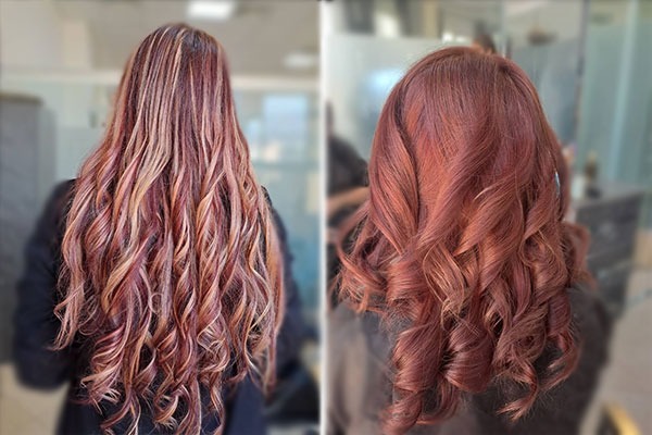 انواع تکنیک های هایلایت مو