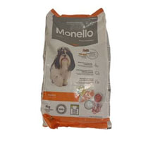 تصویر غذا خشک سگ بالغ نژاد کوچک برند مونلو میکس