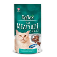 تصویر تشویقی سوسیس اسنکی مخصوص گربه برند رفلکس 