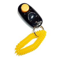 تصویر کلیکر و سوت مخصوص سگ