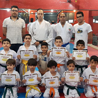 کاراته همراه آمادگی جسمانی پسران - باشگاه ورزشی نسل آینده